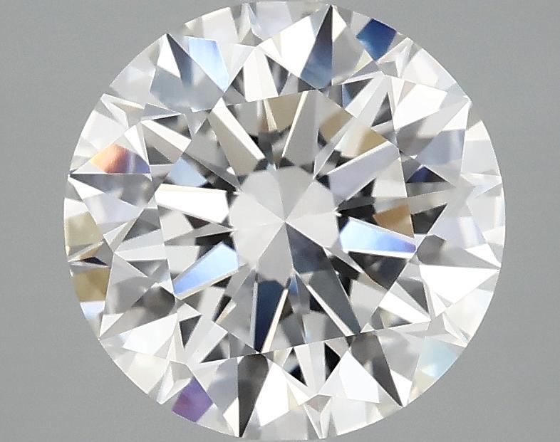 3.08 Carat Round Shaped Excellent Cut VVS2 IGI Certified Lab Grown Diamond