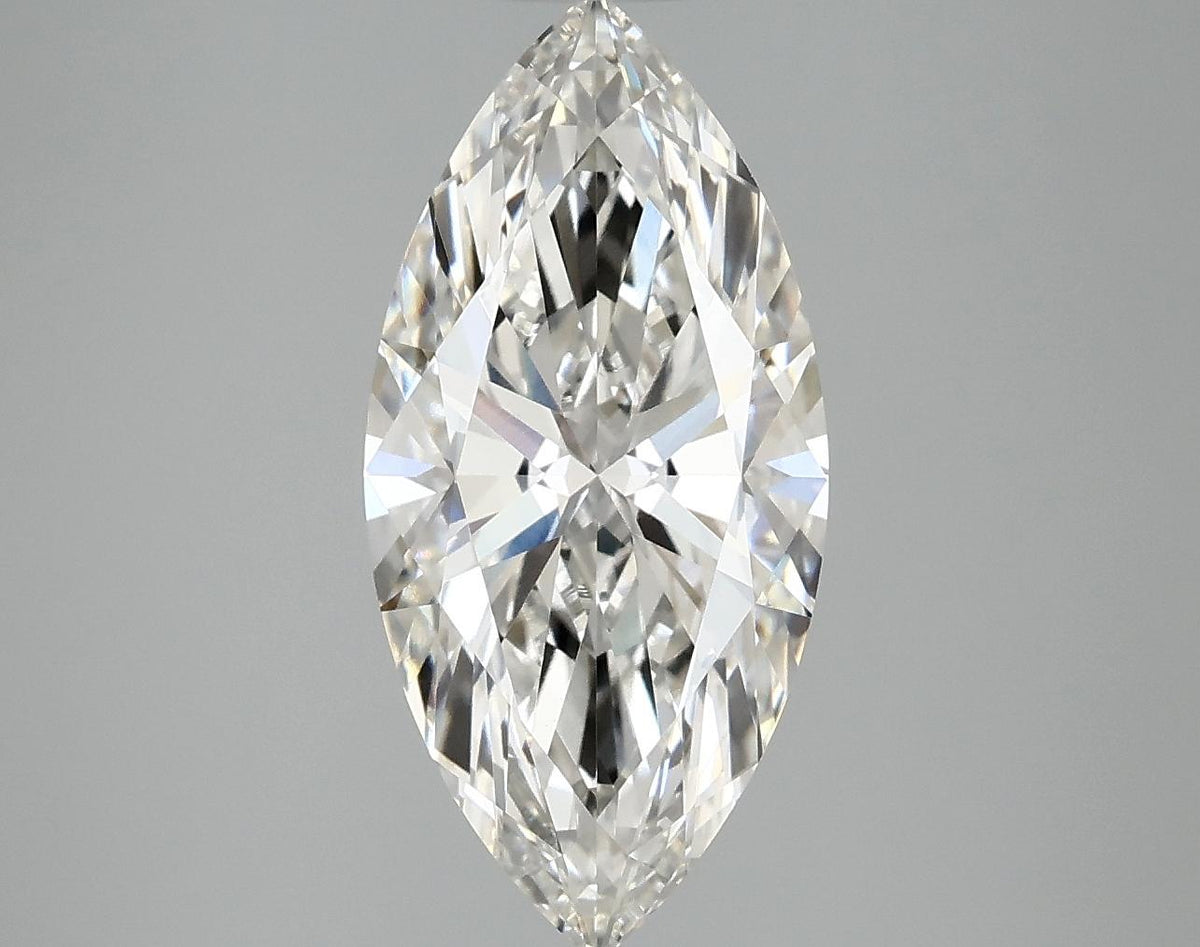 3.0 Carat Marquise Shaped Excellent Cut VVS2 IGI Certified Lab Grown Diamond