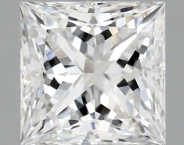 1.08 Carat Princess Shaped Ideal Cut VVS2 IGI Certified Lab Grown Diamond