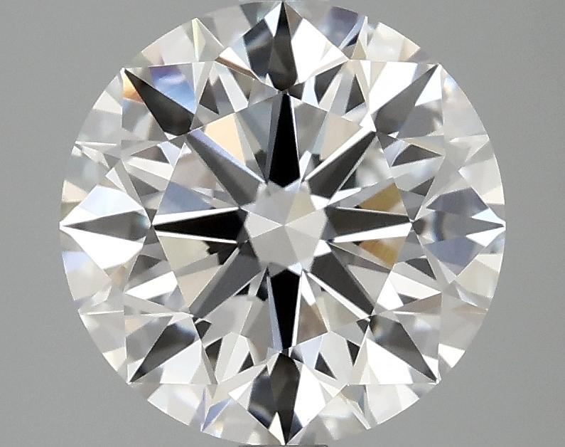 3.08 Carat Round Shaped Excellent Cut VS1 IGI Certified Lab Grown Diamond