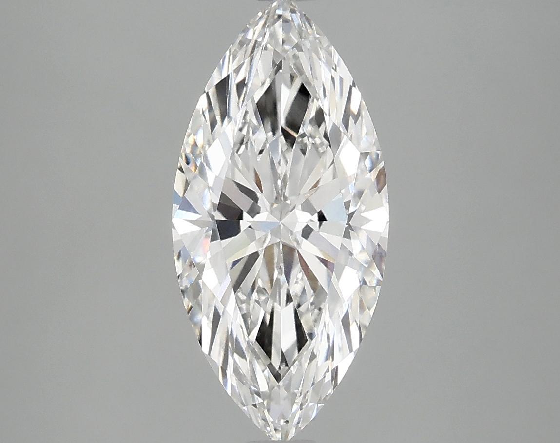 2.06 Carat Marquise Shaped Excellent Cut VVS2 IGI Certified Lab Grown Diamond