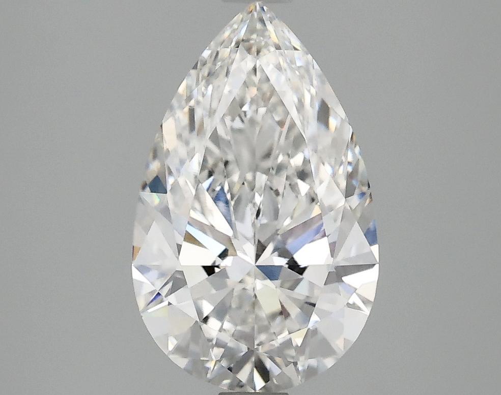 2.05 Carat Pear Shaped Ideal Cut VVS2 IGI Certified Lab Grown Diamond