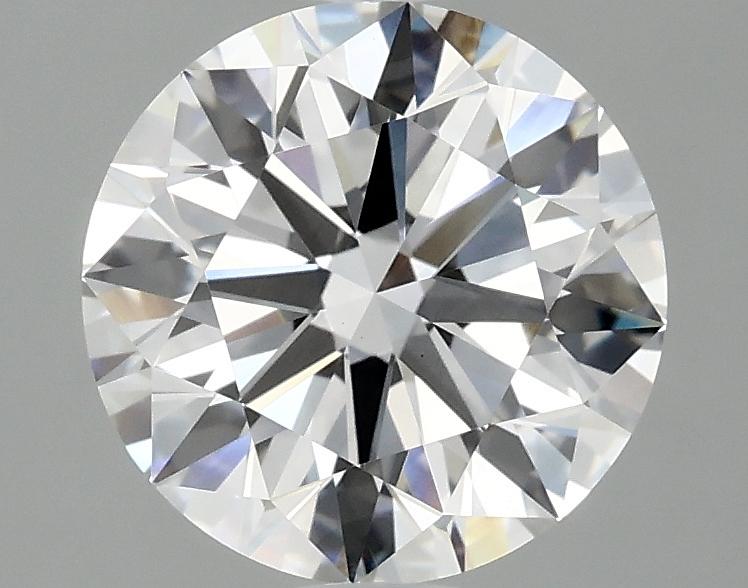 2.37 Carat Round Shaped Ideal Cut VVS2 IGI Certified Lab Grown Diamond
