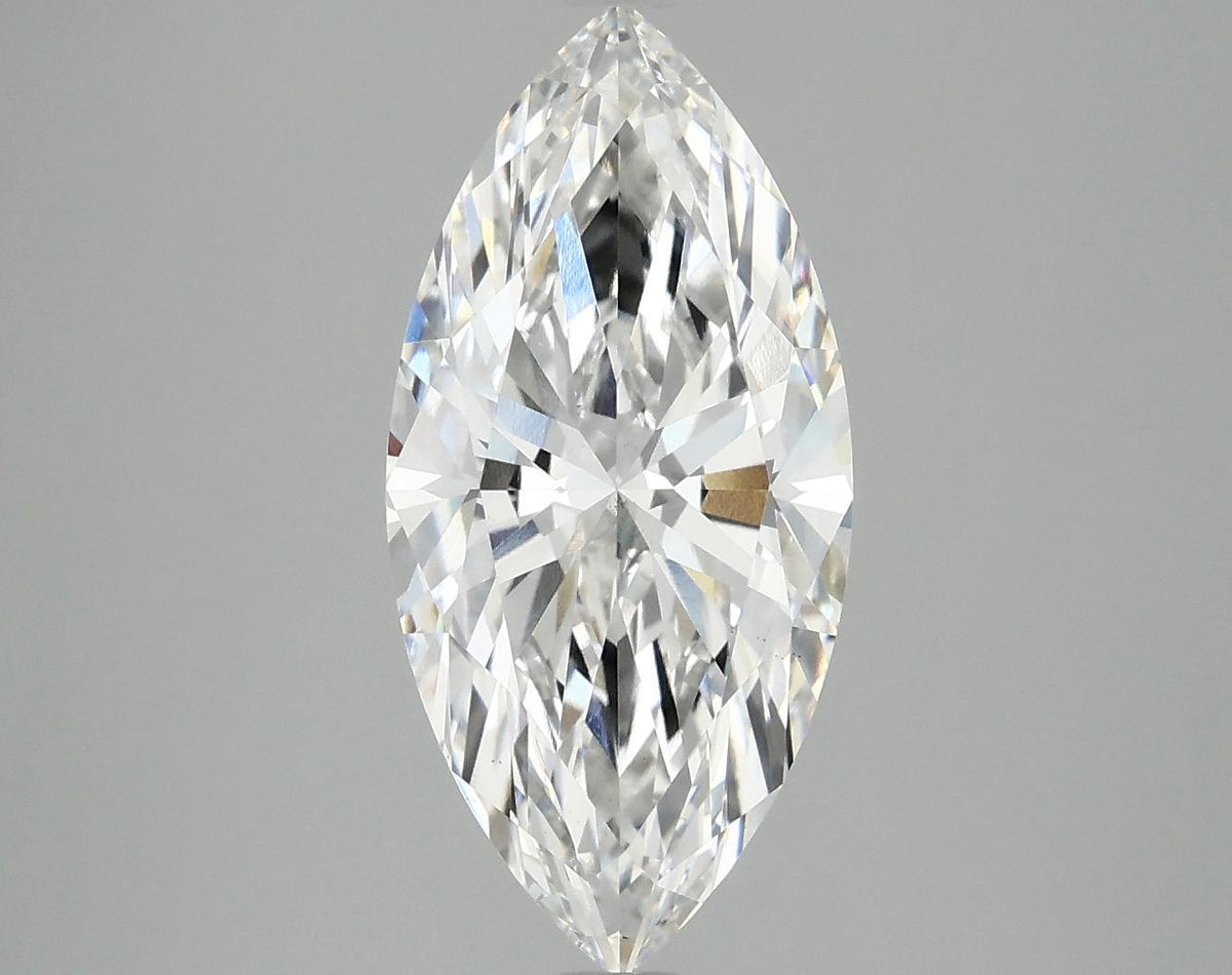 3.08 Carat Marquise Shaped Excellent Cut VS1 IGI Certified Lab Grown Diamond
