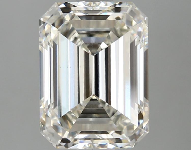 3.06 Carat Emerald Shaped Excellent Cut VS1 IGI Certified Lab Grown Diamond