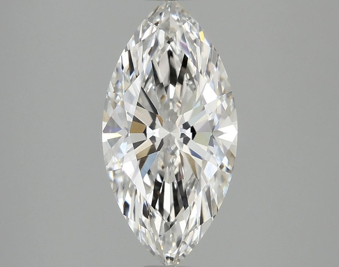 2.09 Carat Marquise Shaped Ideal Cut VVS2 IGI Certified Lab Grown Diamond