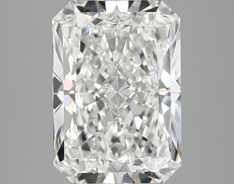 3.08 Carat Radiant Shaped Ideal Cut VVS2 IGI Certified Lab Grown Diamond