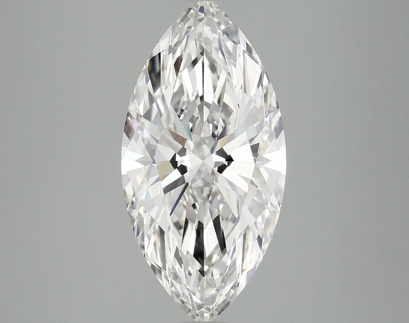 3.47 Carat Marquise Shaped Ideal Cut VS1 IGI Certified Lab Grown Diamond