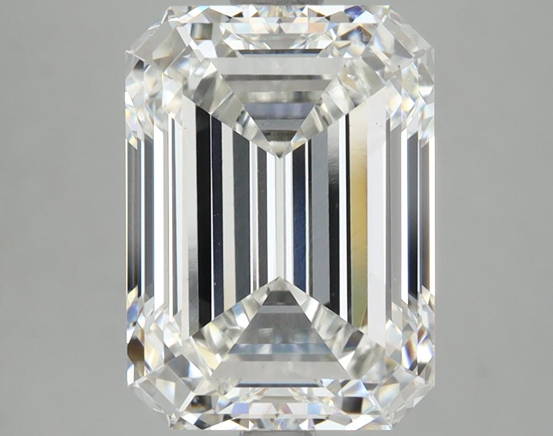 5.02 Carat Emerald Shaped Excellent Cut SI1 IGI Certified Lab Grown Diamond