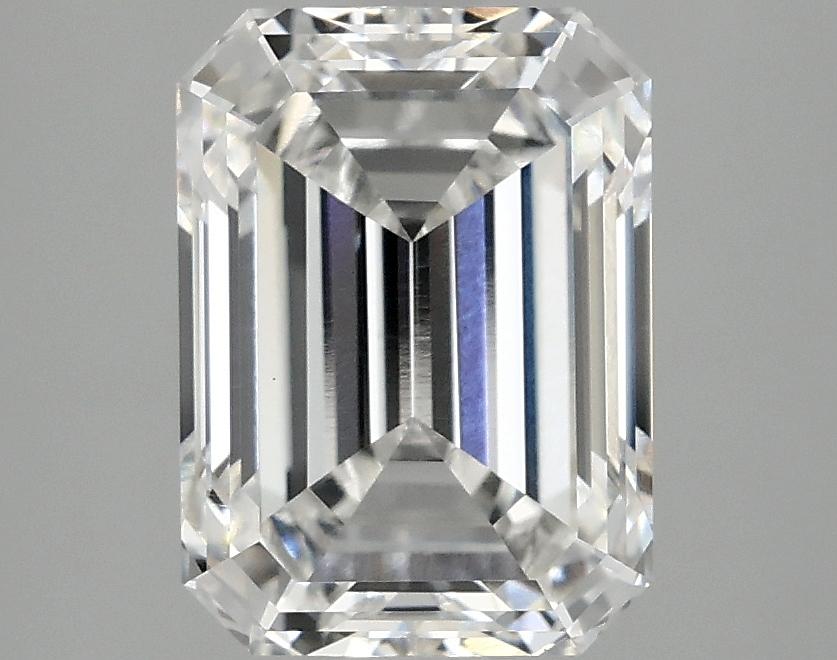 2.87 Carat Emerald Shaped Excellent Cut VVS2 IGI Certified Lab Grown Diamond