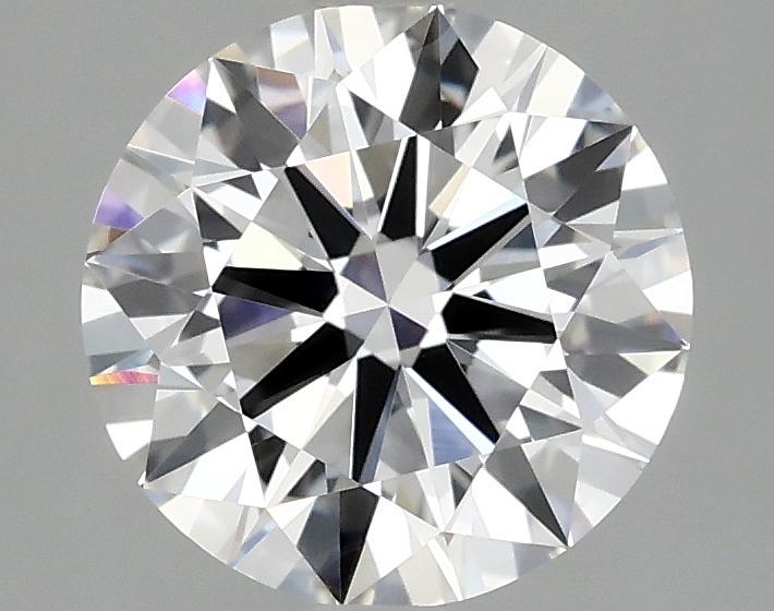 2.03 Carat Round Shaped Ideal Cut VVS2 IGI Certified Lab Grown Diamond