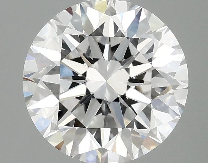 2.07 Carat Round Shaped Excellent Cut VS1 IGI Certified Lab Grown Diamond