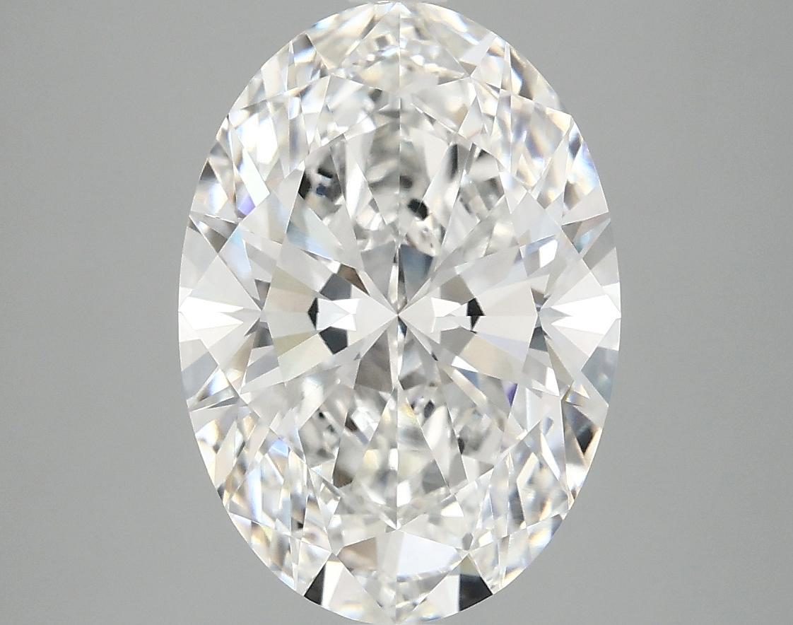3.95 Carat Oval Shaped Ideal Cut VVS2 IGI Certified Lab Grown Diamond