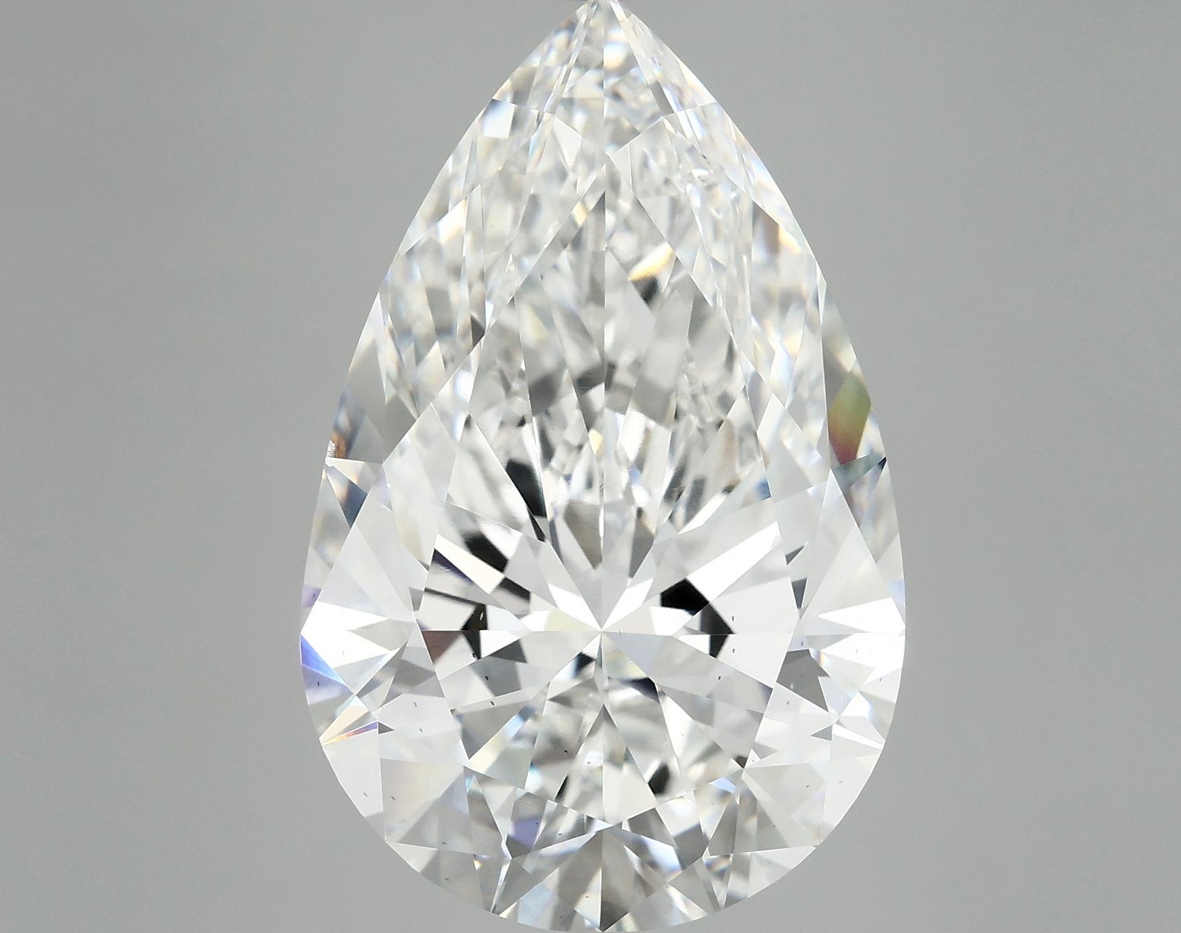 11.14 Carat Pear Shaped Ideal Cut VS2 IGI Certified Lab Grown Diamond