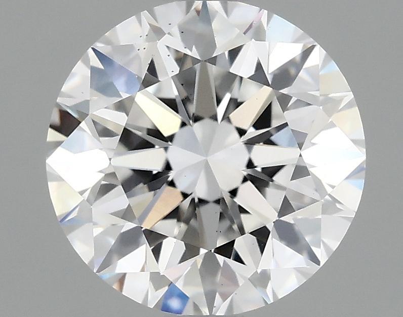 1.74 Carat Round Shaped Excellent Cut VS2 IGI Certified Lab Grown Diamond