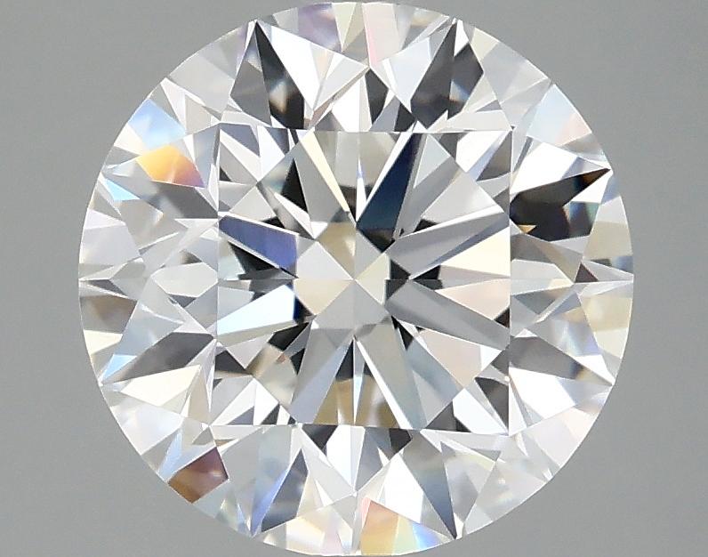 3.03 Carat Round Shaped Excellent Cut VVS2 IGI Certified Lab Grown Diamond