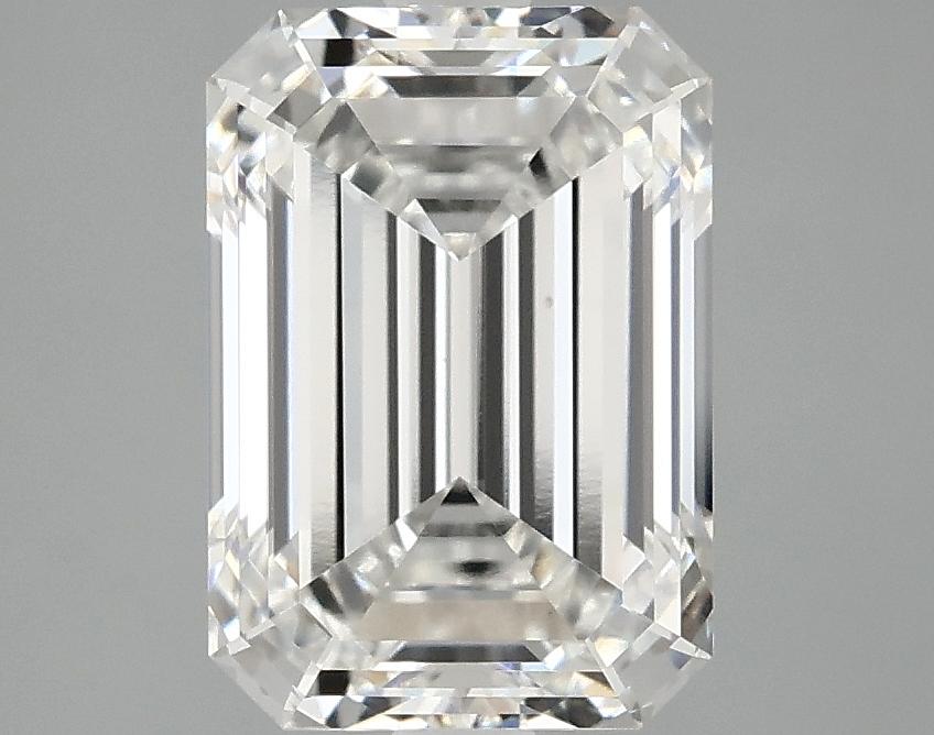 3.09 Carat Emerald Shaped Ideal Cut VS1 IGI Certified Lab Grown Diamond