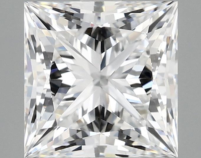 2.03 Carat Princess Shaped Ideal Cut VVS2 IGI Certified Lab Grown Diamond