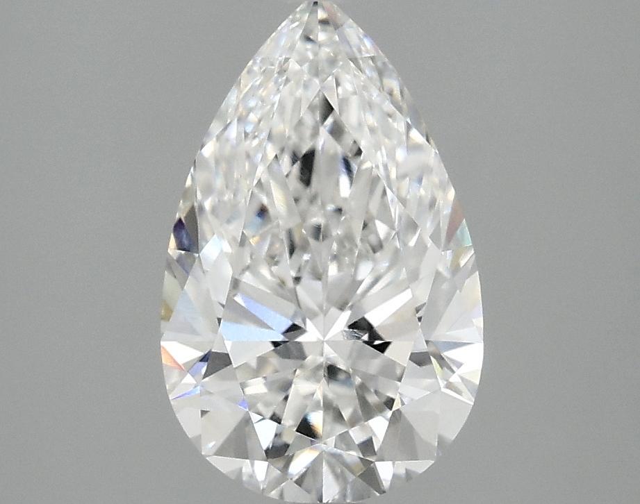 2.04 Carat Pear Shaped Ideal Cut VVS2 IGI Certified Lab Grown Diamond