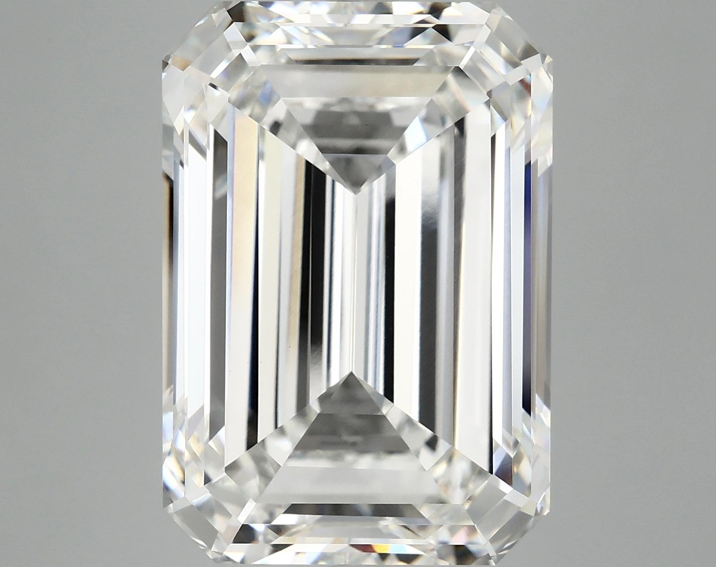 15.02 Carat Emerald Shaped Ideal Cut VVS2 IGI Certified Lab Grown Diamond