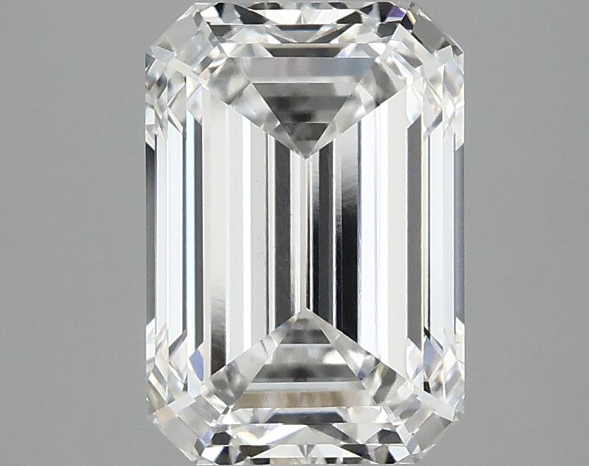 2.99 Carat Emerald Shaped Ideal Cut VVS2 IGI Certified Lab Grown Diamond
