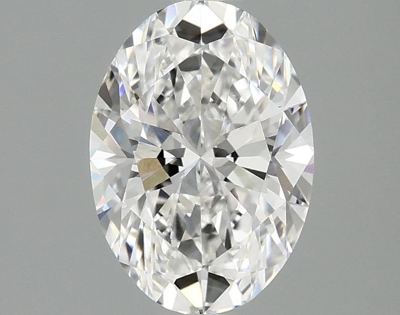 1.5 Carat Oval Shaped Ideal Cut VVS2 IGI Certified Lab Grown Diamond