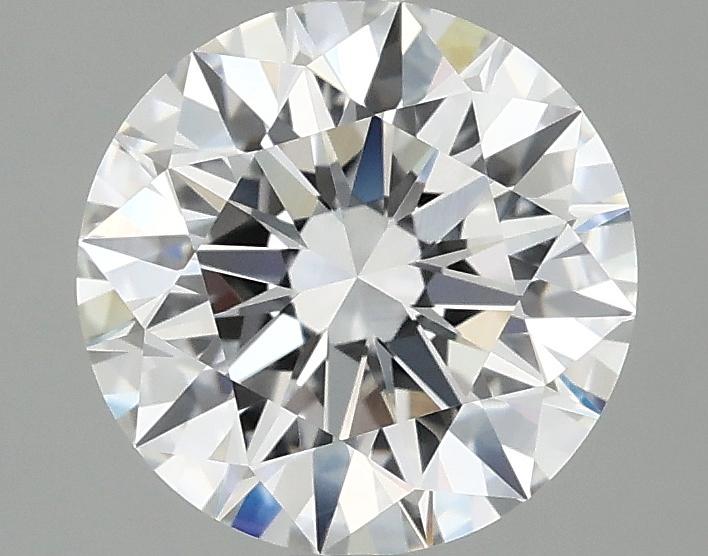 2.07 Carat Round Shaped Ideal Cut VVS2 IGI Certified Lab Grown Diamond