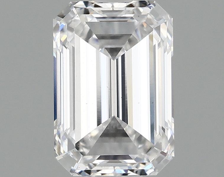 0.97 Carat Emerald Shaped Ideal Cut VS2 IGI Certified Lab Grown Diamond