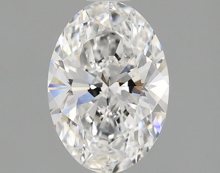 1.25 Carat Oval Shaped Ideal Cut VVS2 IGI Certified Lab Grown Diamond