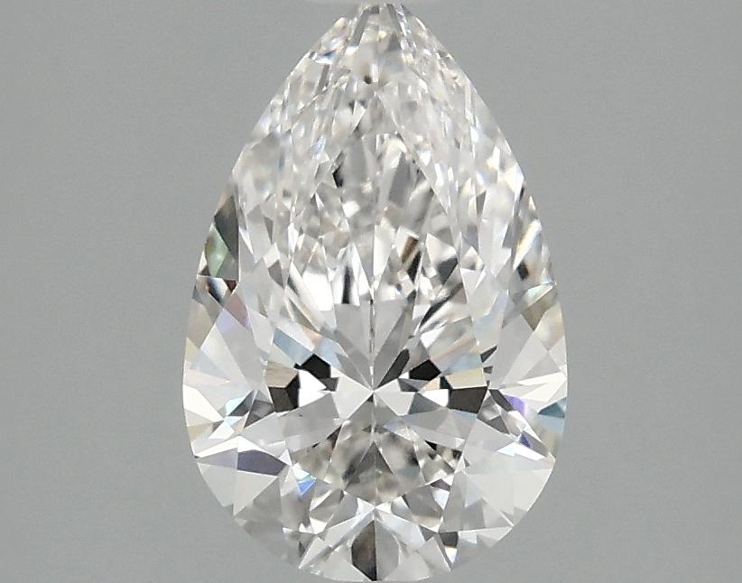 1.53 Carat Pear Shaped Ideal Cut VVS2 IGI Certified Lab Grown Diamond