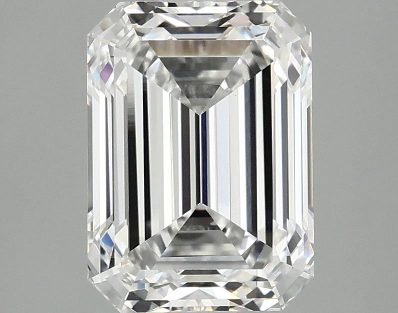 2.84 Carat Emerald Shaped Excellent Cut VS1 IGI Certified Lab Grown Diamond