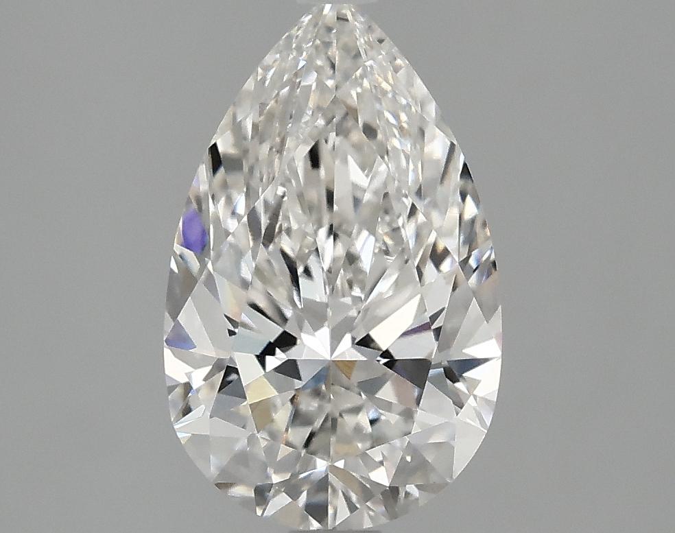 2.03 Carat Pear Shaped Ideal Cut VVS2 IGI Certified Lab Grown Diamond