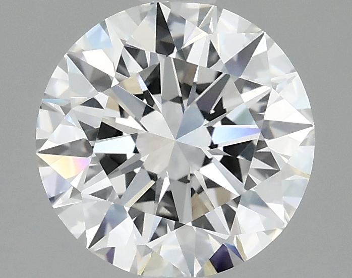 2.07 Carat Round Shaped Excellent Cut VVS2 IGI Certified Lab Grown Diamond
