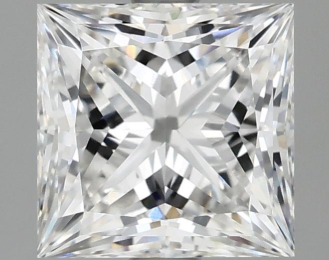2.08 Carat Princess Shaped Ideal Cut VVS2 IGI Certified Lab Grown Diamond