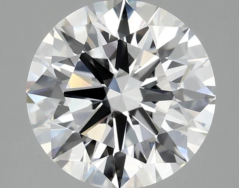 3.06 Carat Round Shaped Ideal Cut VVS2 IGI Certified Lab Grown Diamond