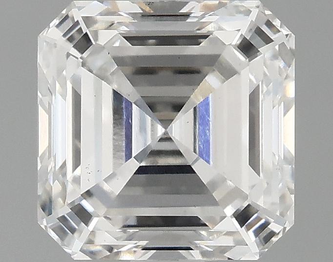 1.57 Carat Asscher Shaped Ideal Cut VS1 IGI Certified Lab Grown Diamond