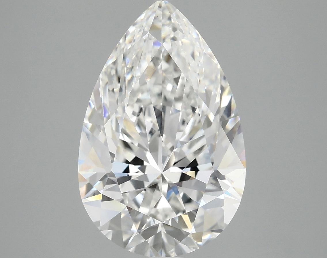 3.57 Carat Pear Shaped Ideal Cut VS1 IGI Certified Lab Grown Diamond