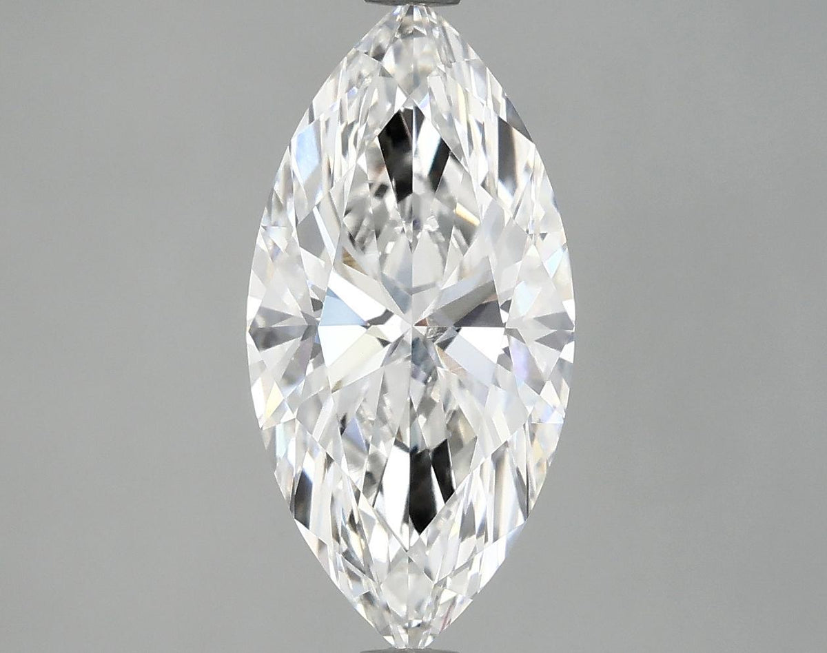 2.97 Carat Marquise Shaped Ideal Cut VVS2 IGI Certified Lab Grown Diamond