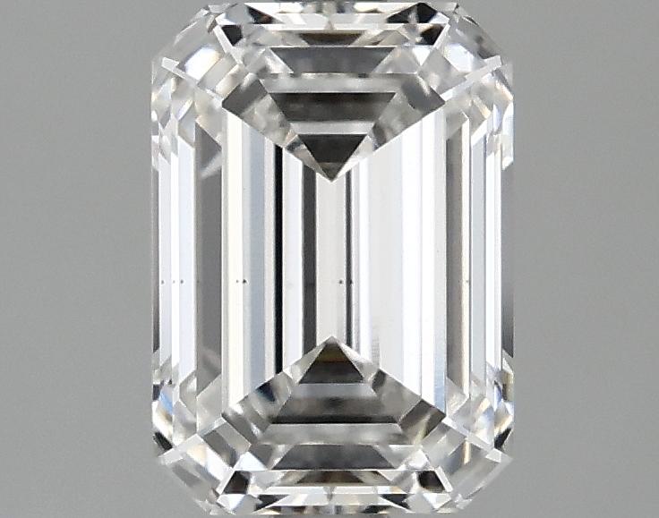 2.08 Carat Emerald Shaped Ideal Cut VS2 IGI Certified Lab Grown Diamond