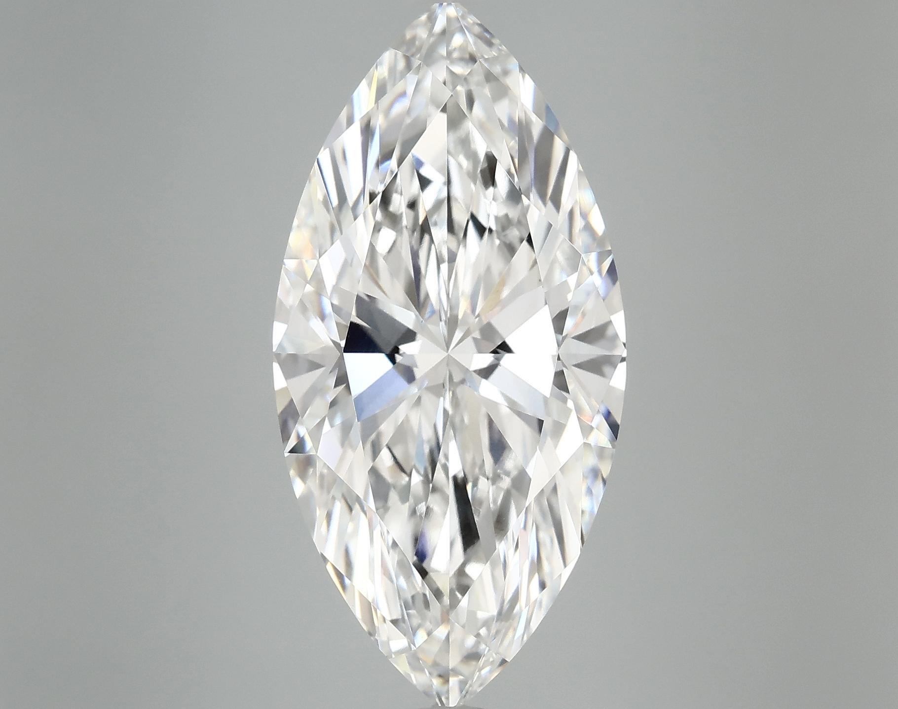 8.05 Carat Marquise Shaped Ideal Cut VVS2 IGI Certified Lab Grown Diamond