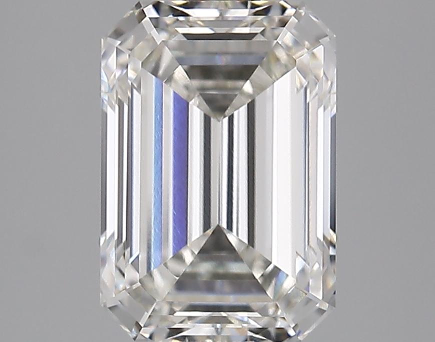 3.1 Carat Emerald Shaped Ideal Cut VVS2 IGI Certified Lab Grown Diamond