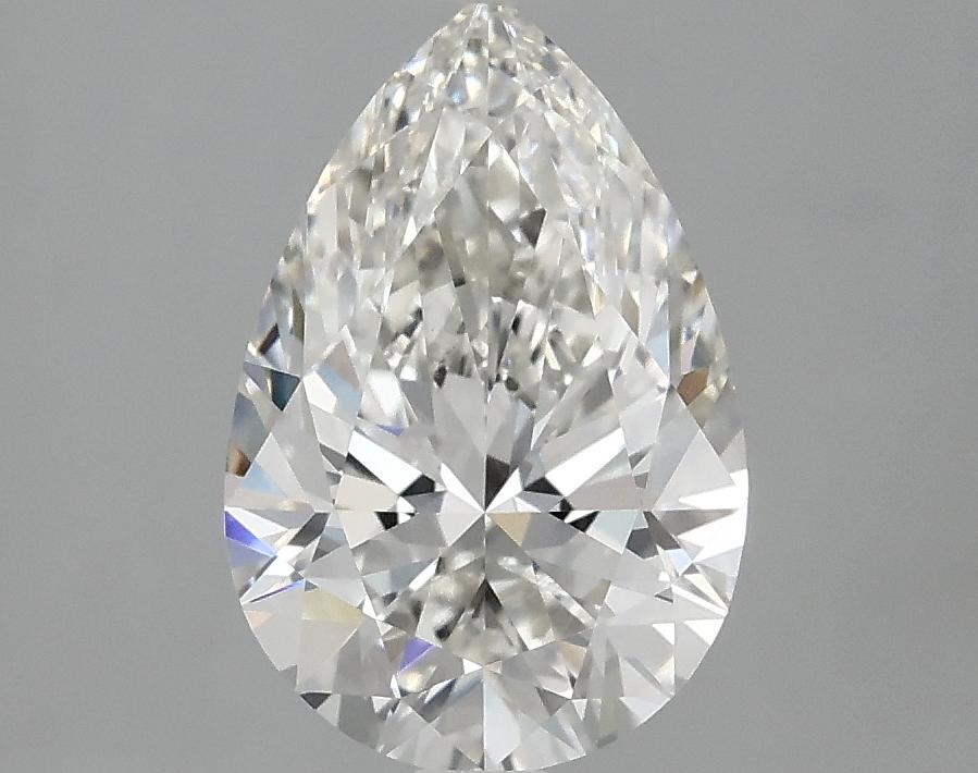 2.04 Carat Pear Shaped Excellent Cut VVS2 IGI Certified Lab Grown Diamond