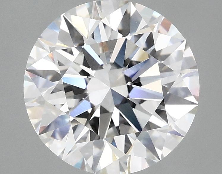 2.57 Carat Round Shaped Ideal Cut VVS2 IGI Certified Lab Grown Diamond