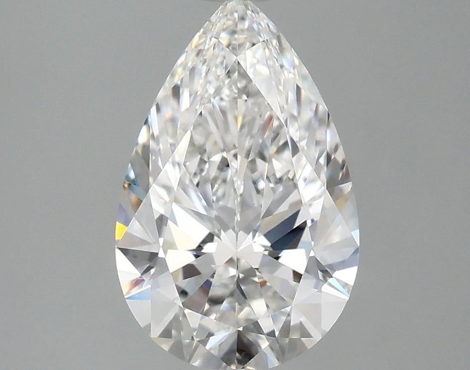 2.03 Carat Pear Shaped Ideal Cut VVS2 IGI Certified Lab Grown Diamond