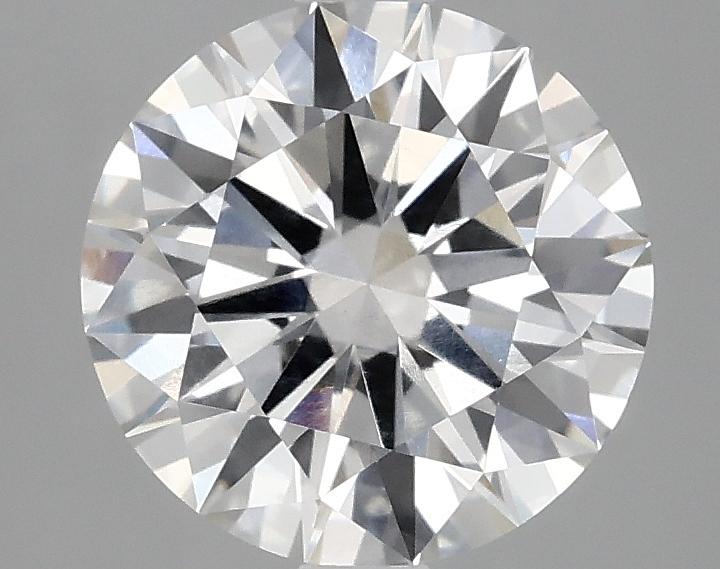 2.05 Carat Round Shaped Ideal Cut VS2 IGI Certified Lab Grown Diamond