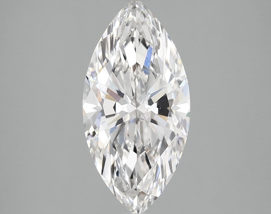 2.09 Carat Marquise Shaped Ideal Cut VVS2 IGI Certified Lab Grown Diamond