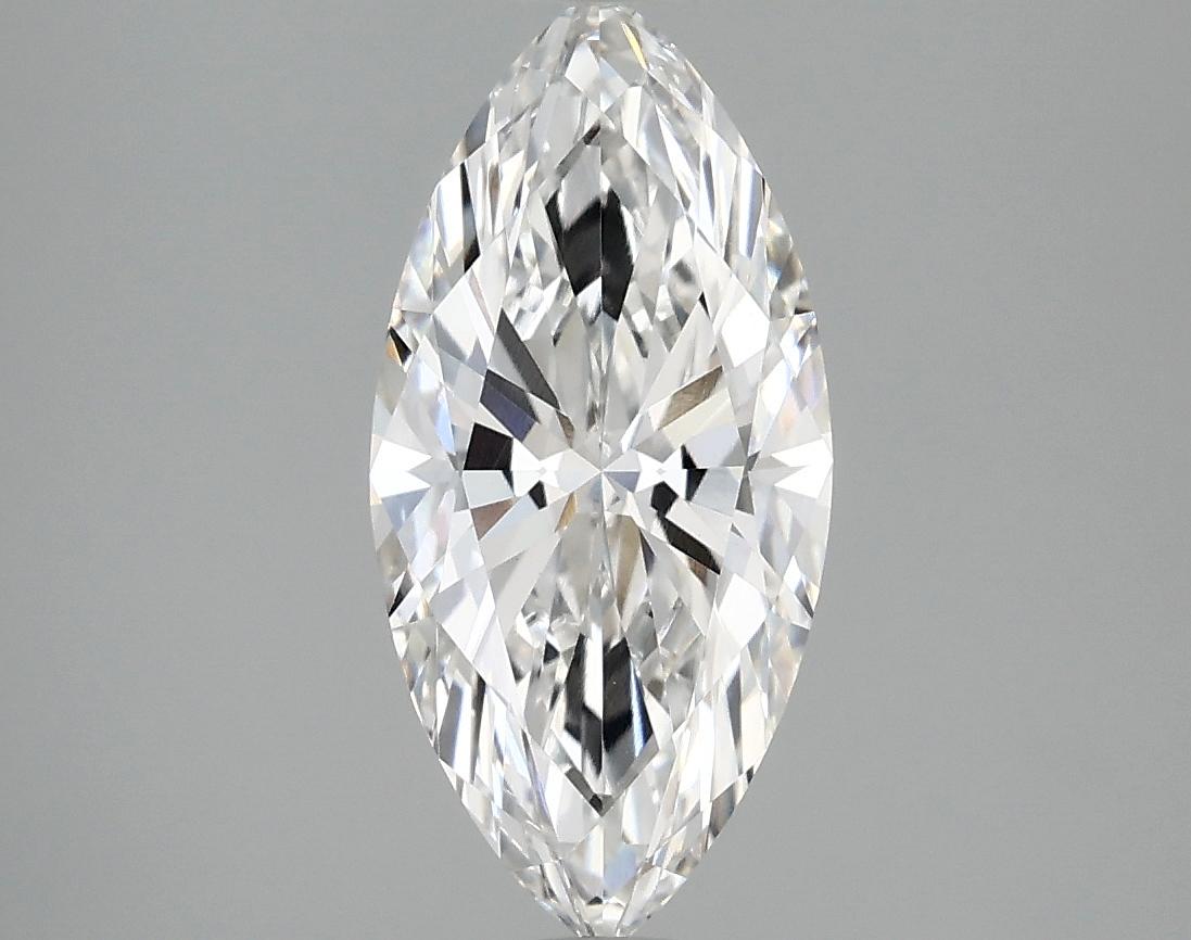 1.85 Carat Marquise Shaped Excellent Cut VS1 IGI Certified Lab Grown Diamond