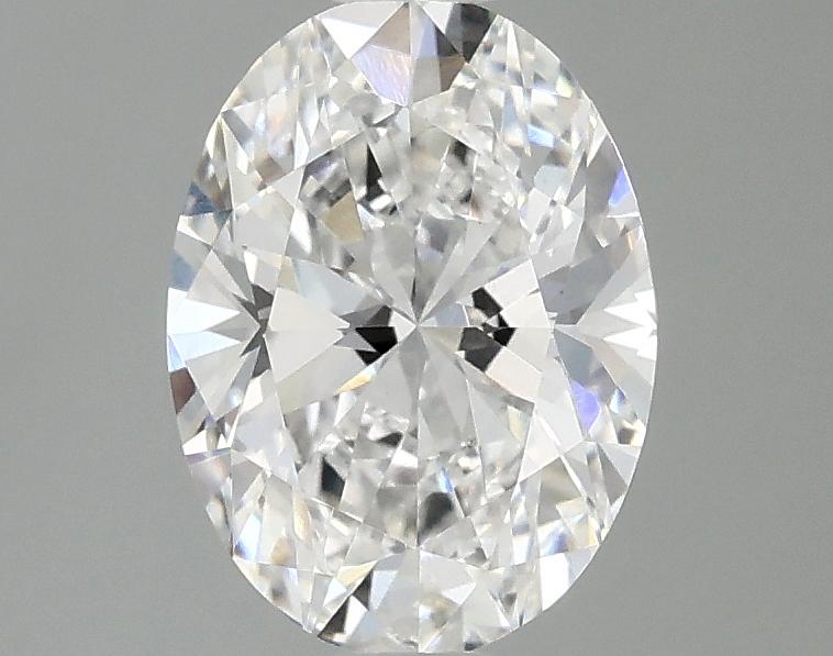 1.5 Carat Oval Shaped Excellent Cut VVS2 IGI Certified Lab Grown Diamond