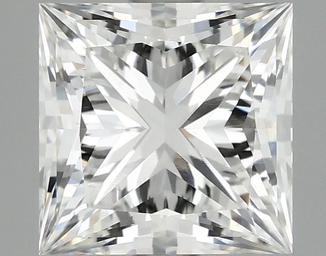 1.91 Carat Princess Shaped Ideal Cut VVS2 IGI Certified Lab Grown Diamond