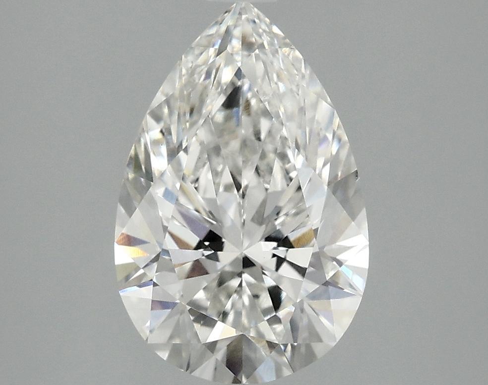 2.47 Carat Pear Shaped Excellent Cut VS1 IGI Certified Lab Grown Diamond